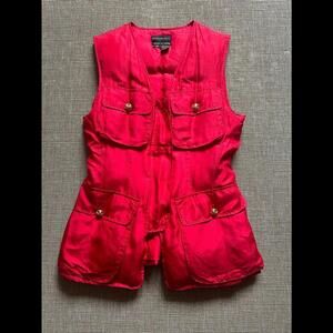 Gorgeous Donna Karan Designer Goose Down Vest Vintage Med (Read Description))